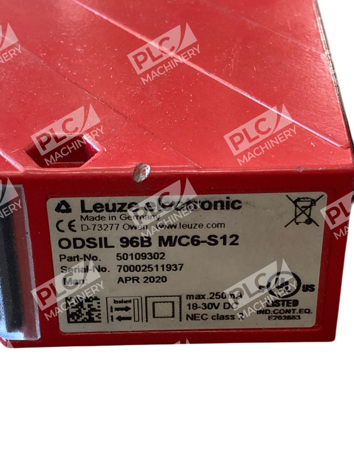 ODSIL 96B M/C6-S12 - Leuze electronic - Laser Distance Sensor - Image 8