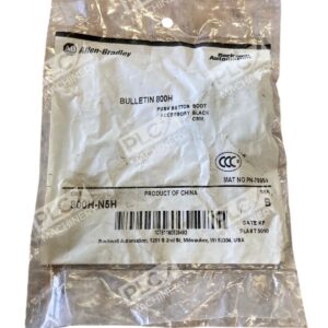 800H-N5H Series B - Allen-Bradley - Push Button Boot Black