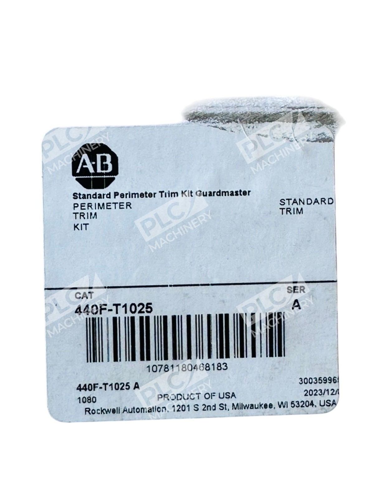 440F-T1025 Series A - Allen-Bradley - Standard Perimeter Trim Kit Guardmaster