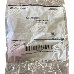 800H-N5A Series B - Allen-Bradley - Push Button Boot Red