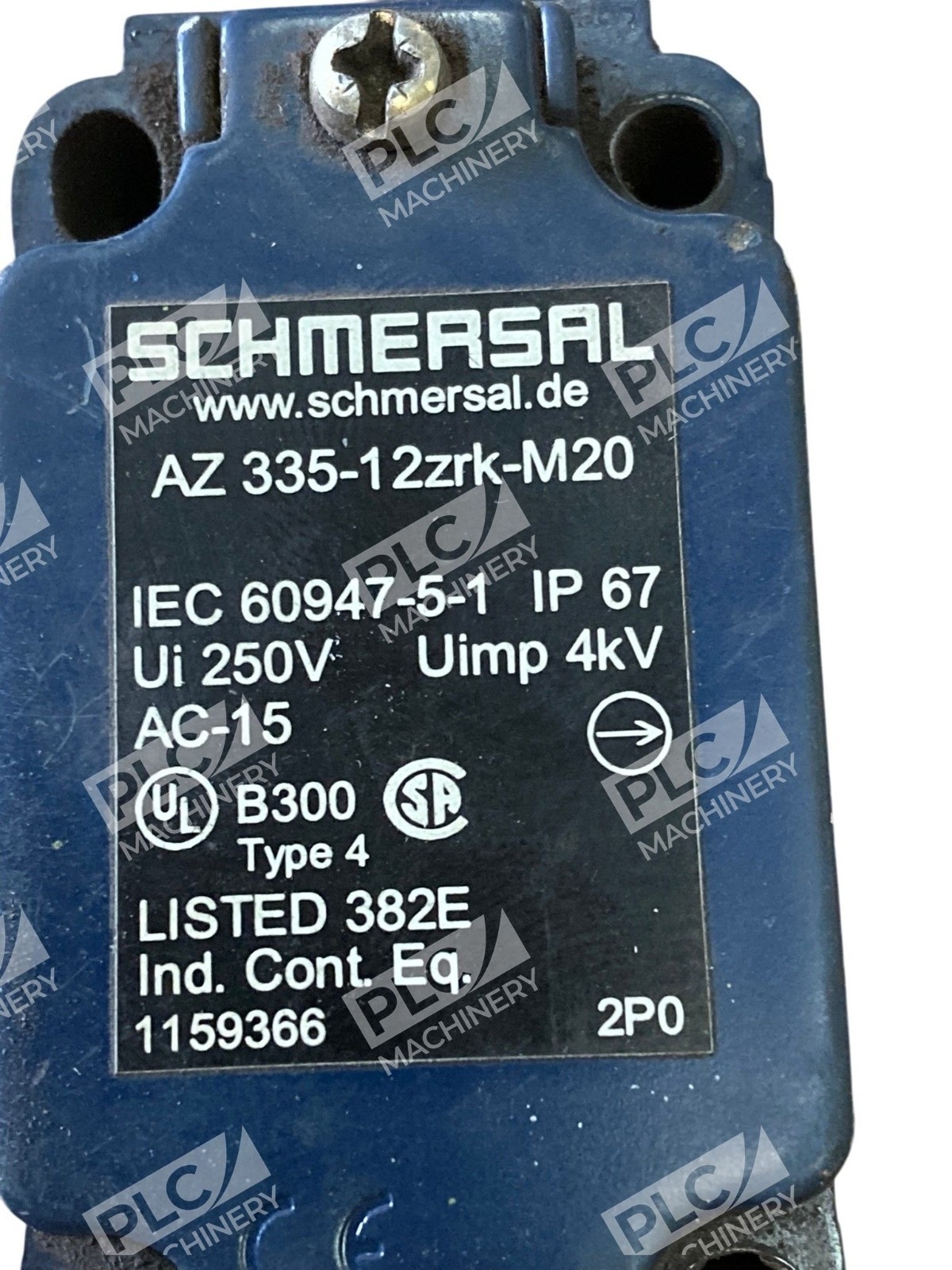 AZ 335-12ZRK-M20 - Schmersal - Safety Interlock Switch - Image 7