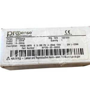 SPT25-20-0300D - ProSense - Pressure Transmitter