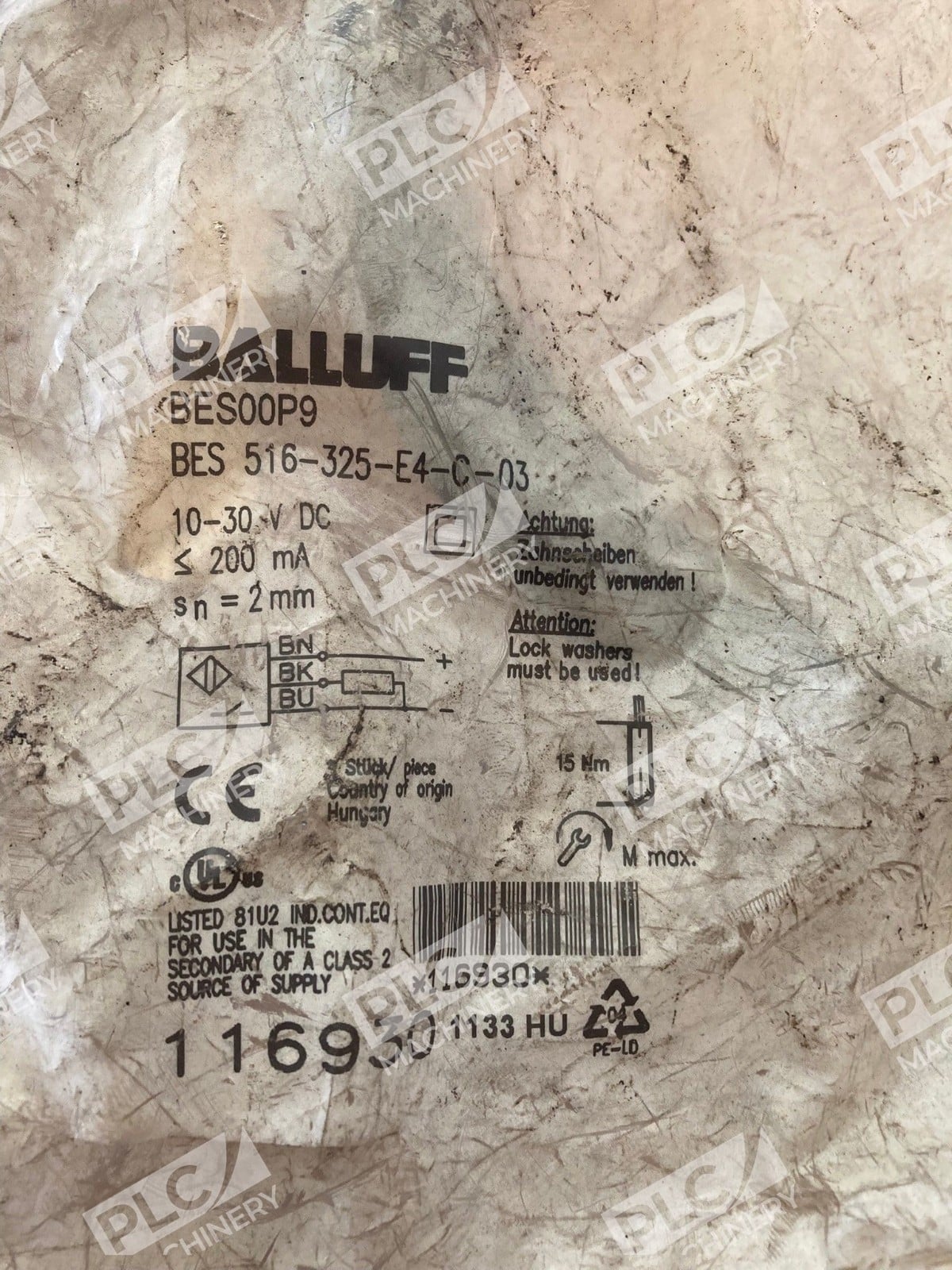 BES 516-325-E4-C-03 - Balluff - Inductive Proximity Sensor - Image 2