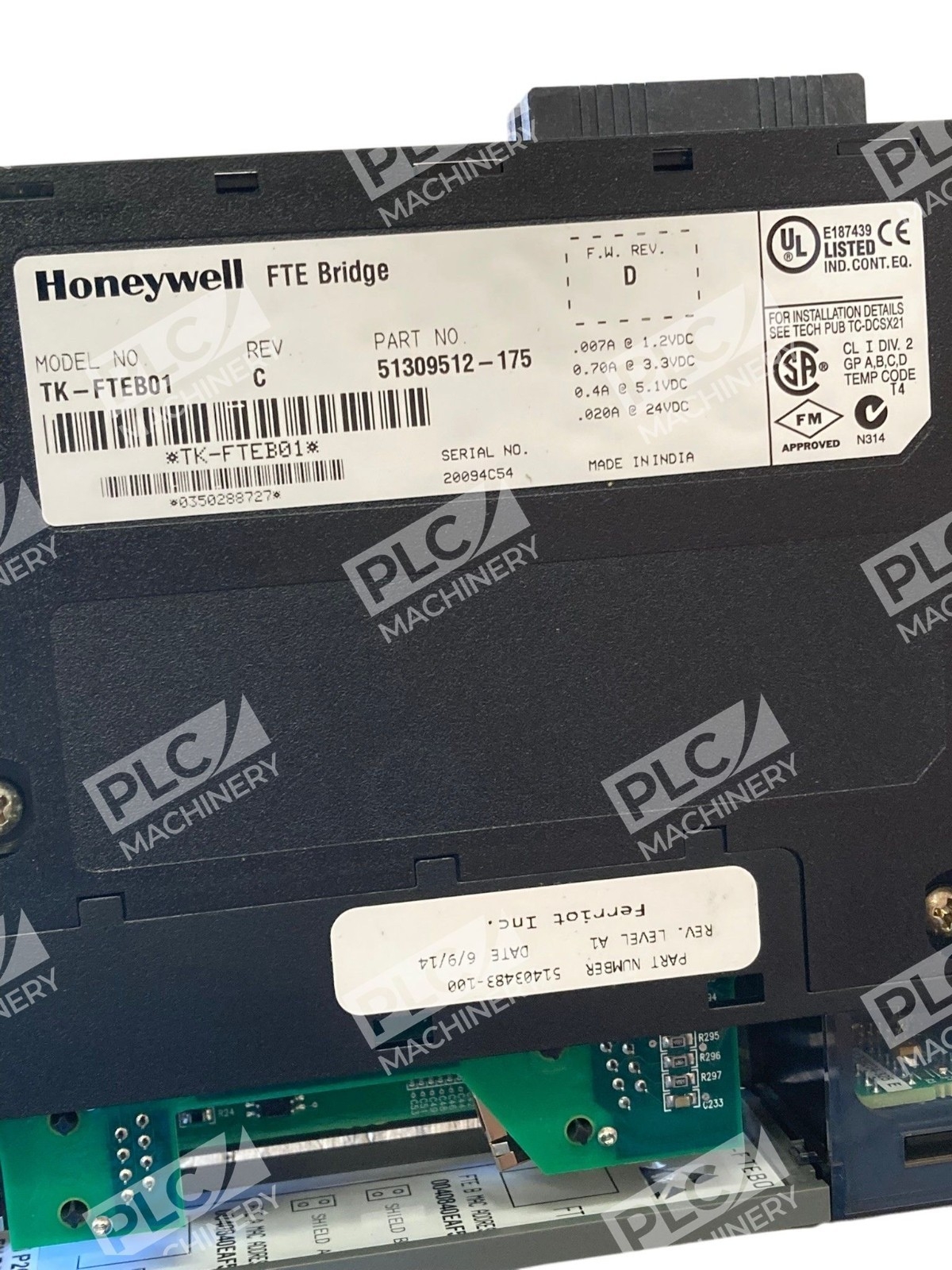 51309512-175 - Honeywell - TK-FTEB01 FTE Bridge Module - Image 10