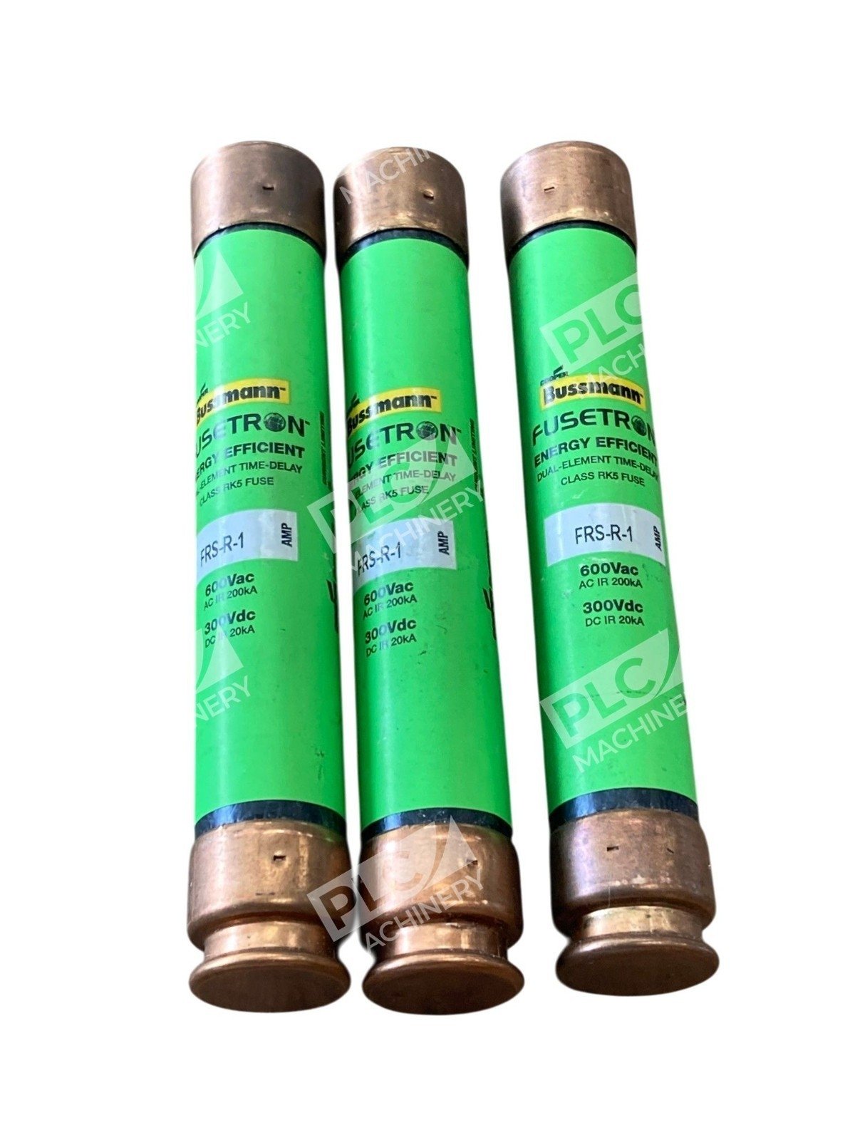 FRS-R-1 - Bussmann - Class RK5 Dual-Element Time-Delay Fuse Lots of 3 - Image 2