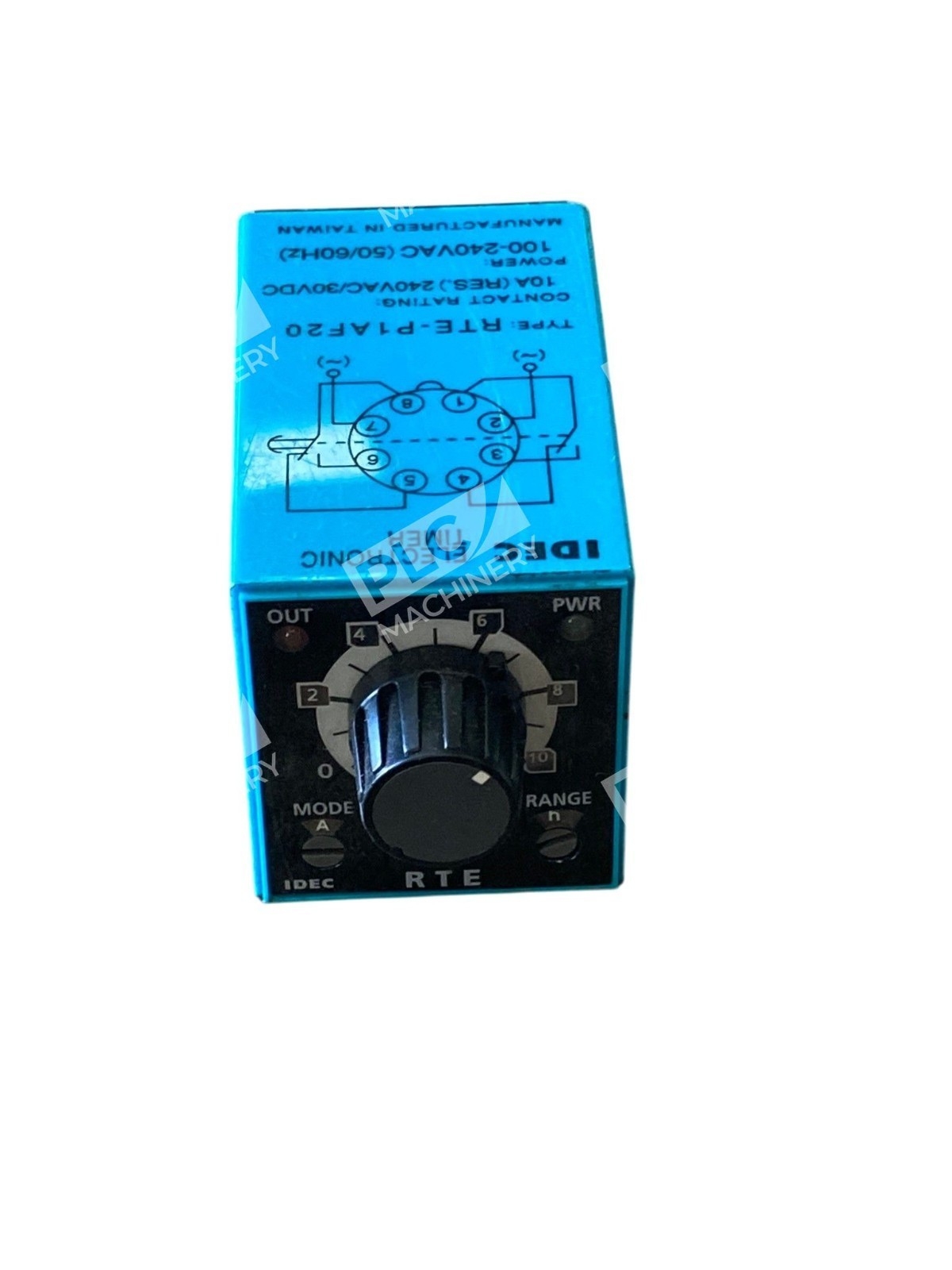 RTE-P1AF20 - Idec - 8-Pin Plug-In Electronic Timer Relay