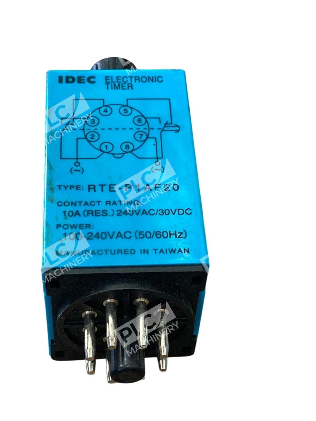 RTE-P1AF20 - Idec - 8-Pin Plug-In Electronic Timer Relay - Image 7