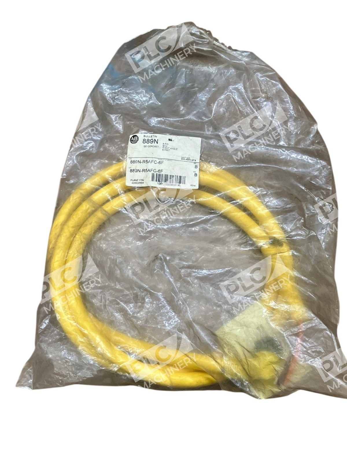 889N-R5AFC-6F Allen-Bradley 5-Pin Mini QD Cordset 6 ft