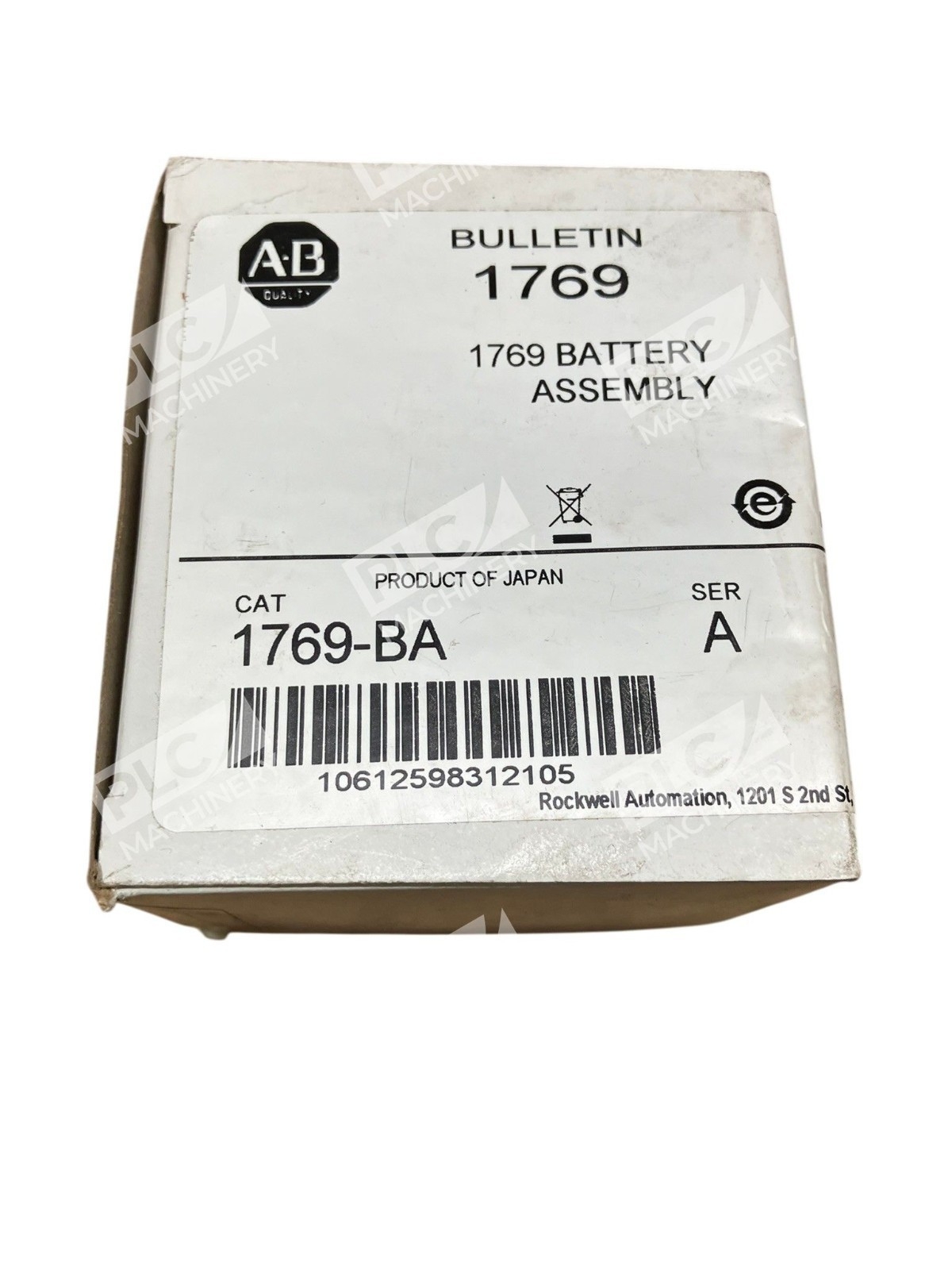 1769-BA Series A - Allen-Bradley - Lithium Battery Assembly CompactLogix