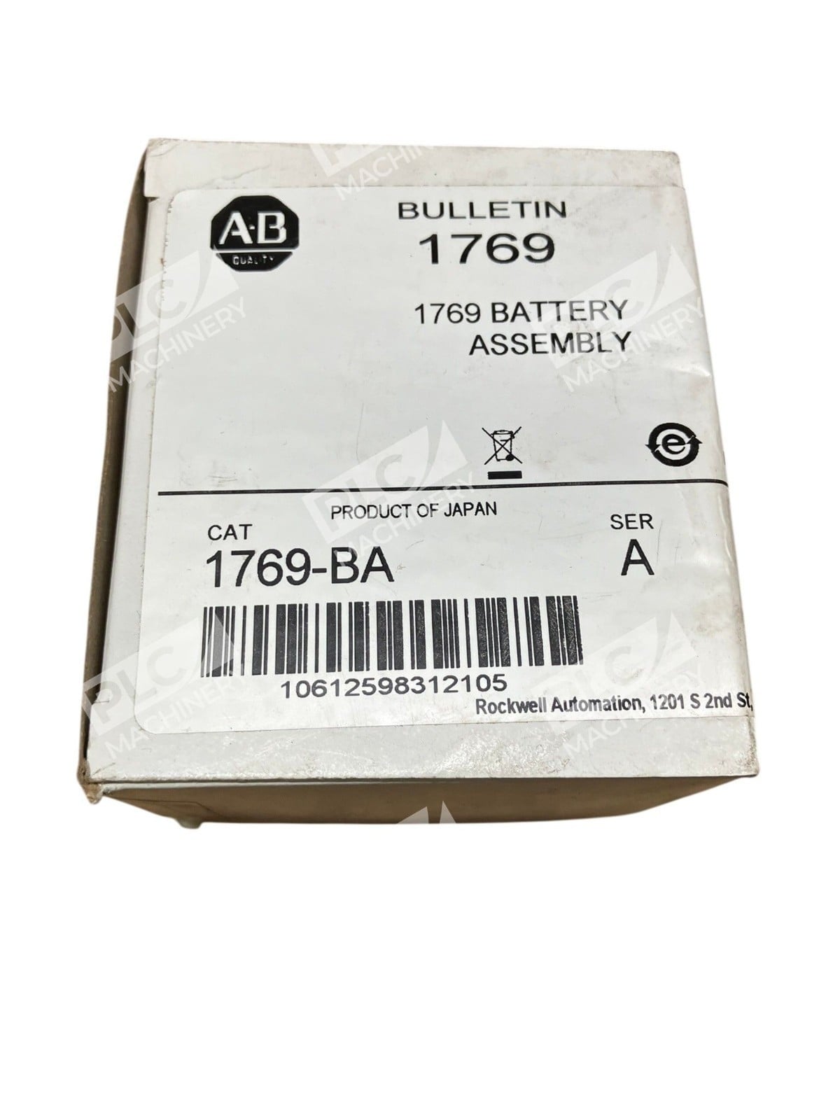 1769-BA Series A - Allen-Bradley - Lithium Battery Assembly CompactLogix - Image 2