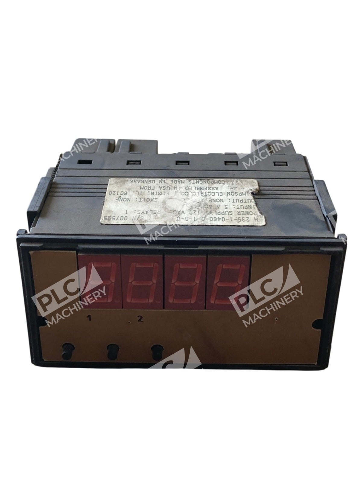 H235-1-0460-0-1-0-0 Simpson Electric Ammeter Panel Meter - Image 2