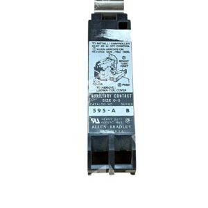595-A Series B - Allen-Bradley - Auxiliary Contact Block 600V