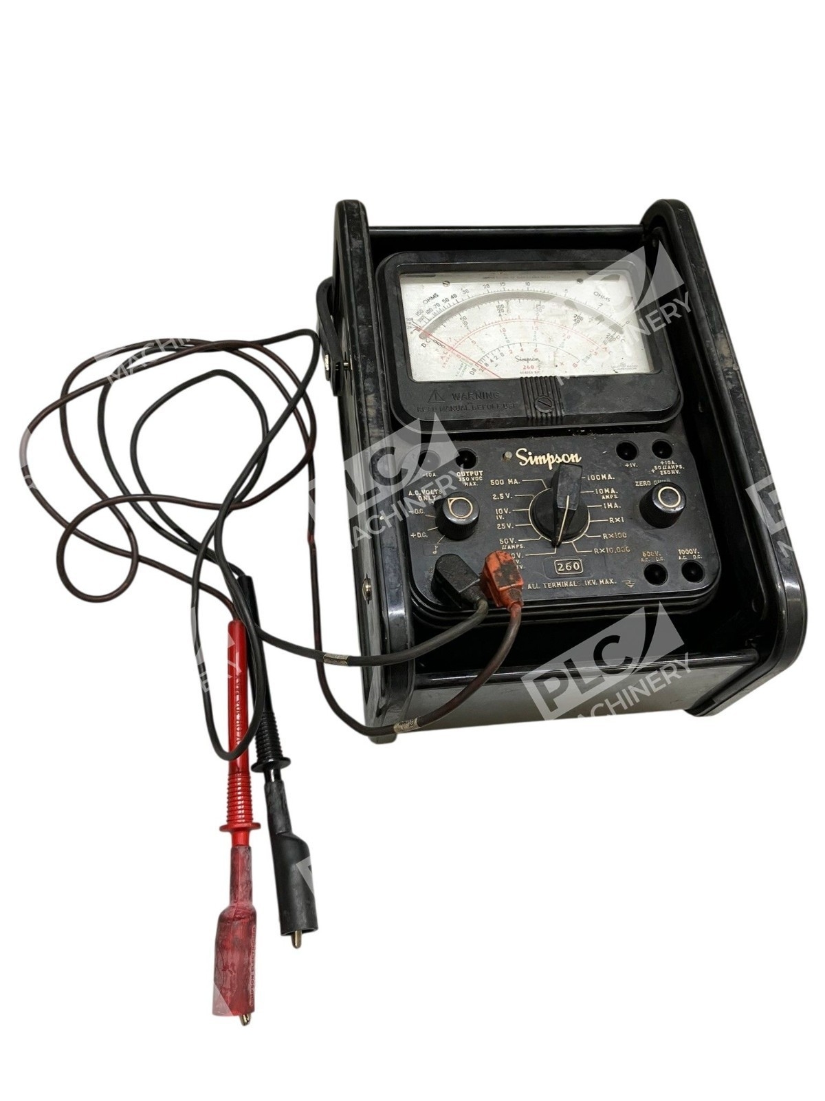 260-8PRT – Simpson – Electric Analog Volt-Ohm-Milliammeter