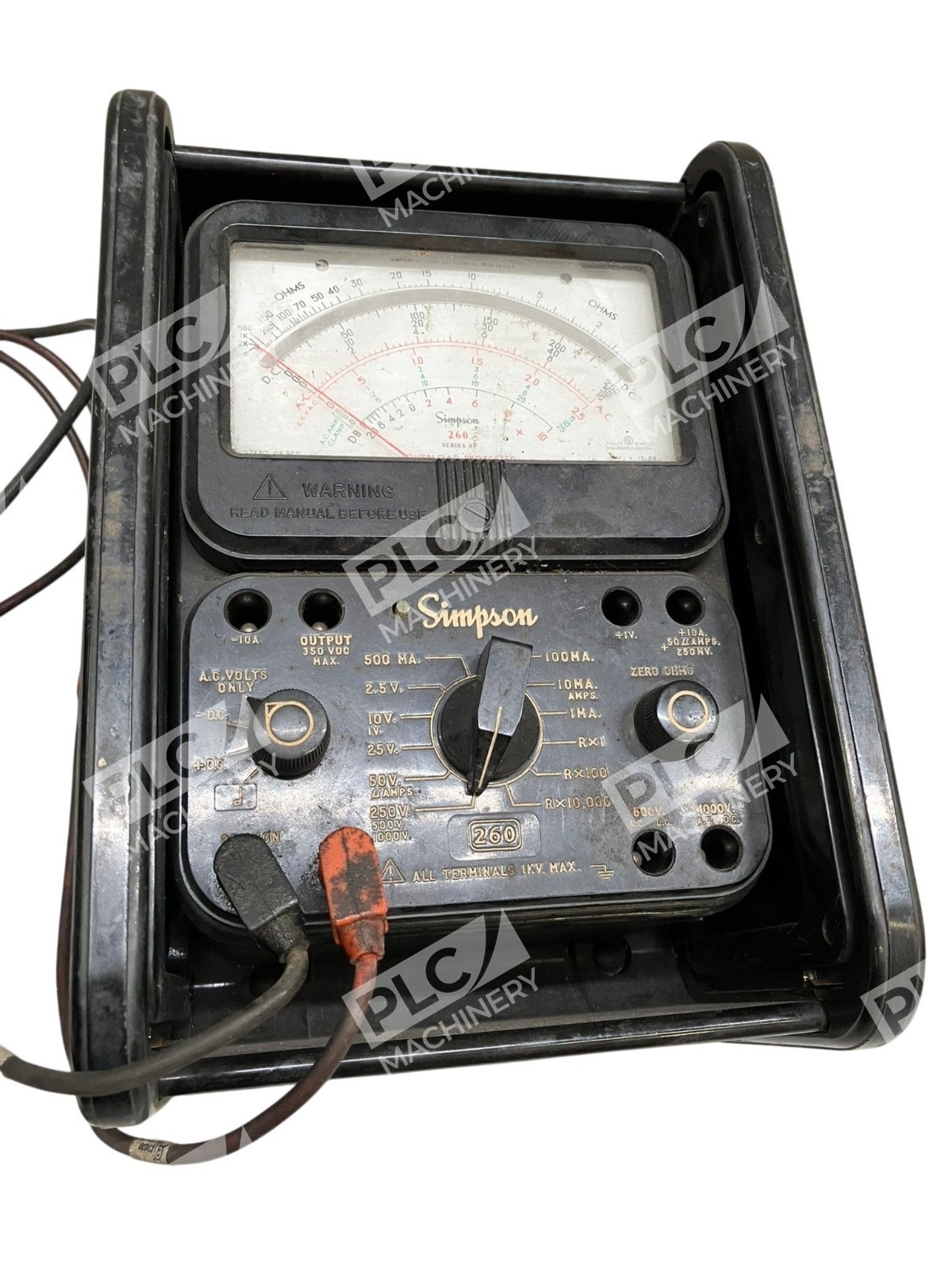 260-8PRT – Simpson – Electric Analog Volt-Ohm-Milliammeter - Image 3