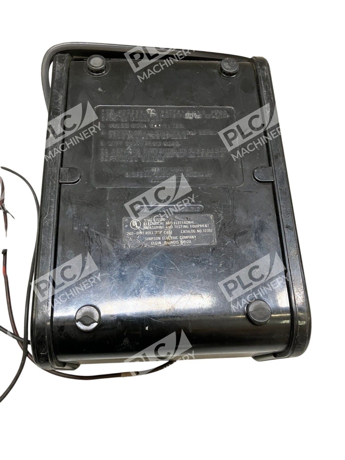 260-8PRT – Simpson – Electric Analog Volt-Ohm-Milliammeter - Image 4