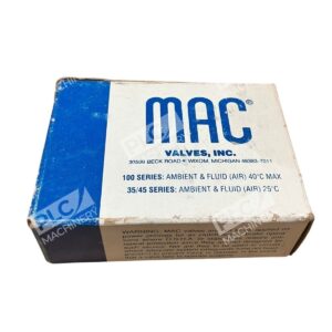 MAC Valves TM-DDAJ-1DA 24VDC Solenoid Pilot Valve Series 100/35/45