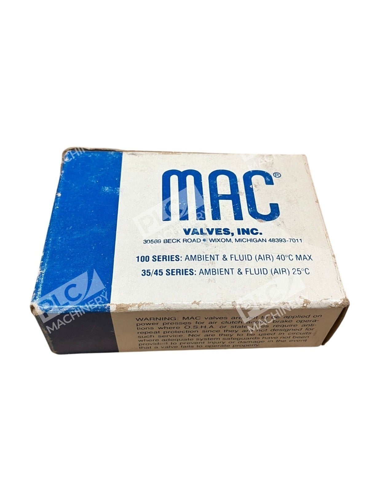 MAC Valves TM-DDAJ-1DA 24VDC Solenoid Pilot Valve Series 100/35/45 - Image 2