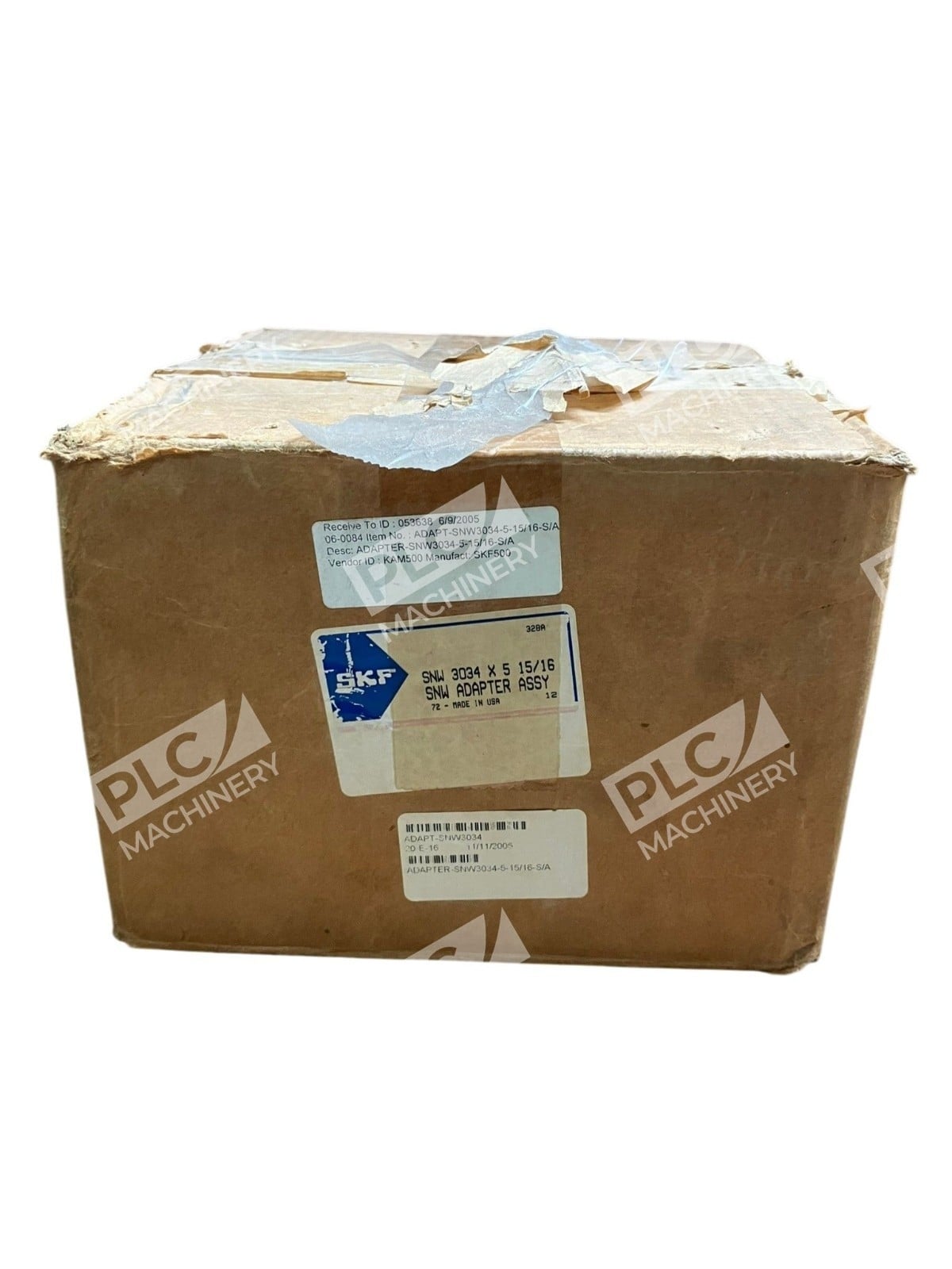 SKF SNW 3034 x 5-15/16 Adapter Assembly Tapered Bearing Sleeve - Image 2