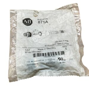 871A-TS4-DM1 - Allen-Bradley - M12 Connector 4-Pin Straight