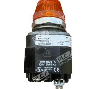 800T-P16A Allen-Bradley 120V Amber Pilot Light Series T