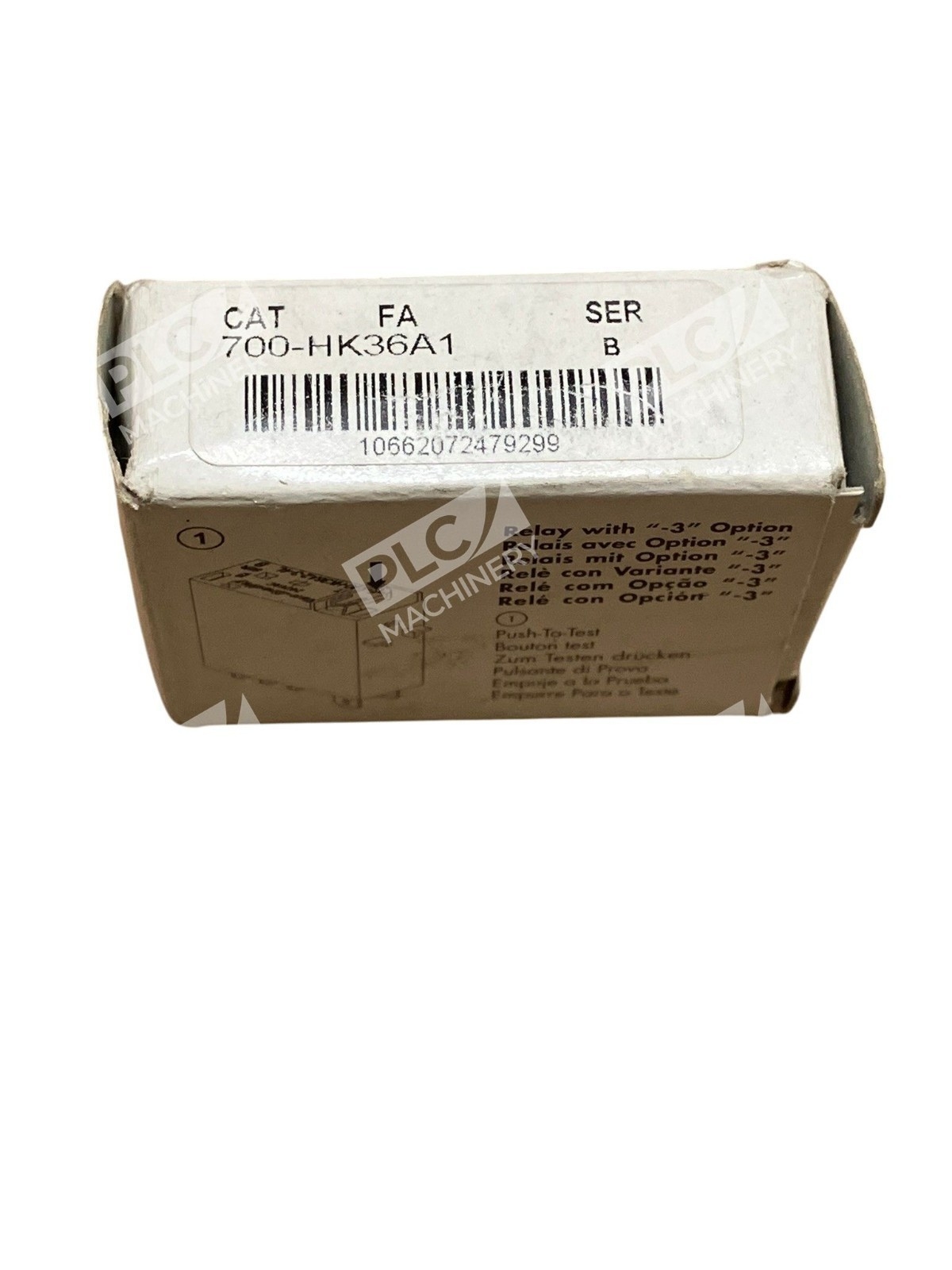 700-HK36A1 Series B - Allen-Bradley - Slimline Relay AC 240V