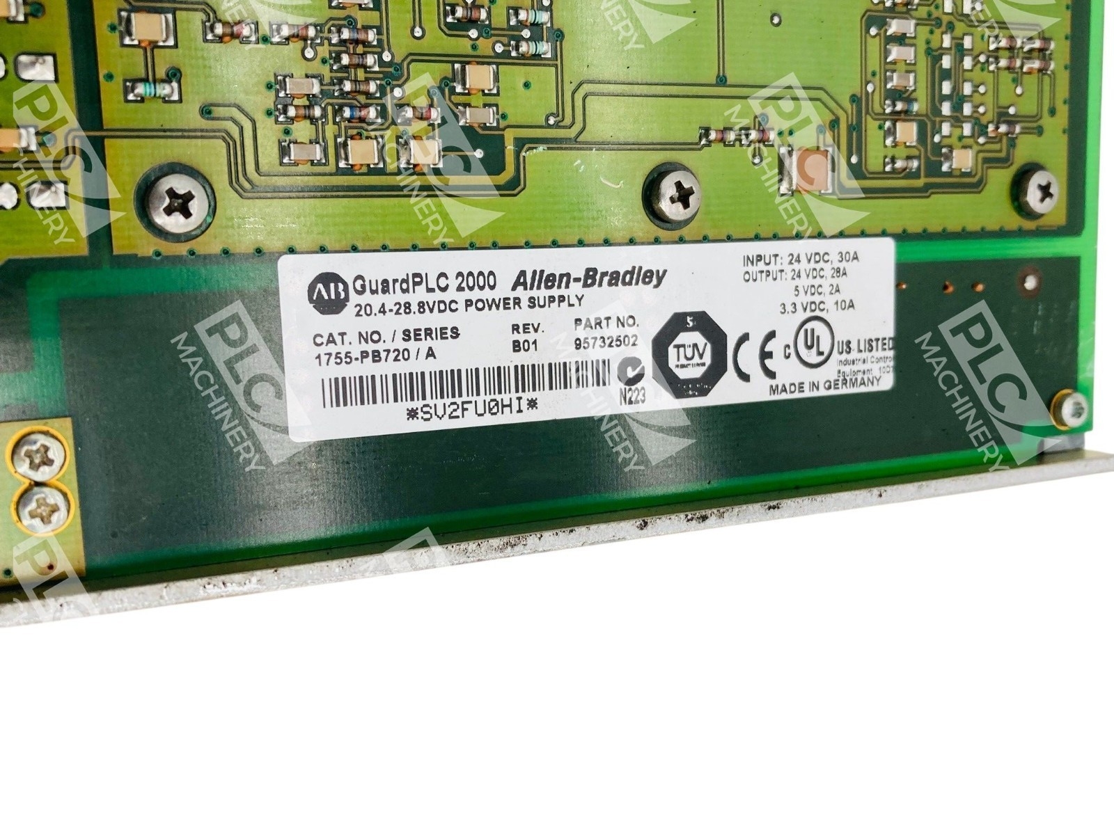 1755-PB720 Series A - Allen-Bradley - GuardPLC 2000 Power Supply - Image 9