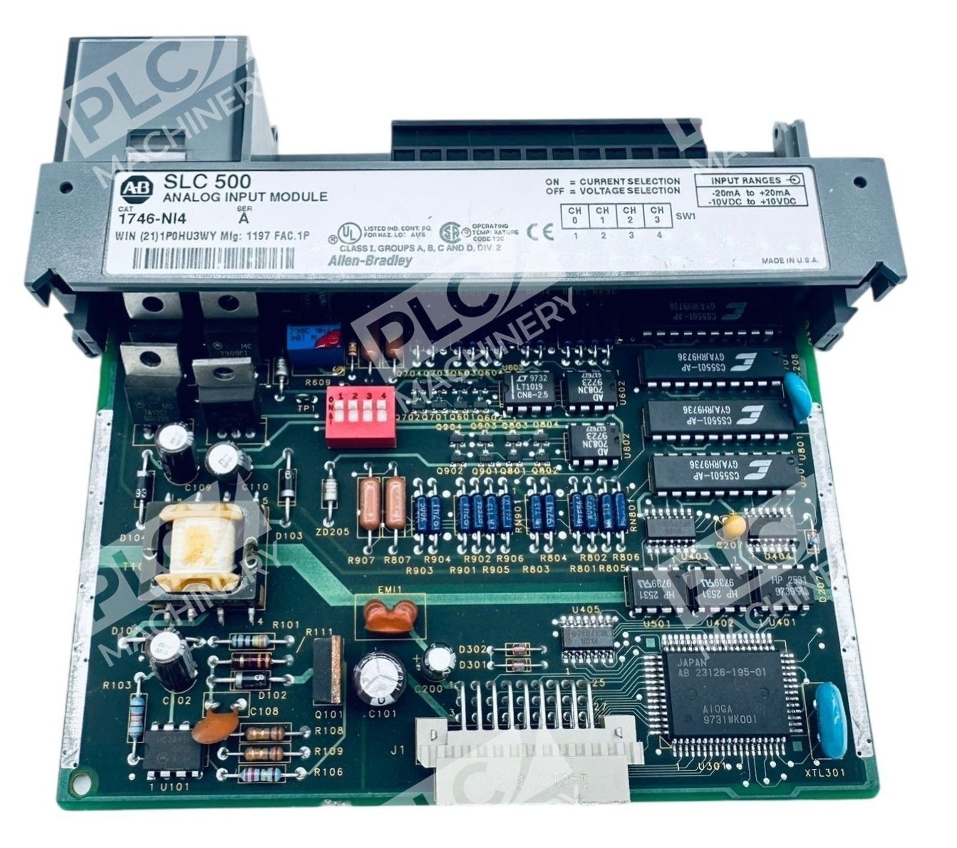 1746-NI4 Series A Allen-Bradley SLC 500 Analog Input Module No Door