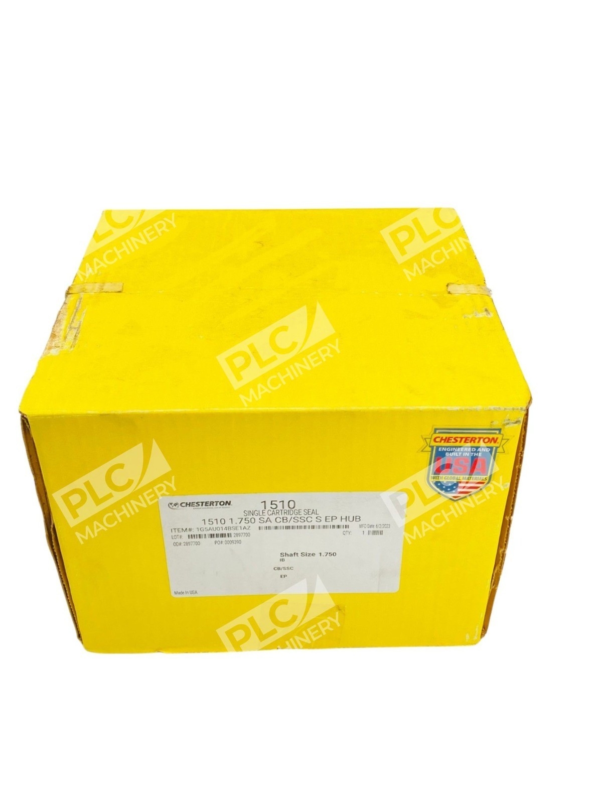1G5AU014BSE1AZ - Chesterton - 1510 Single Cartridge Seal 1.750 Shaft