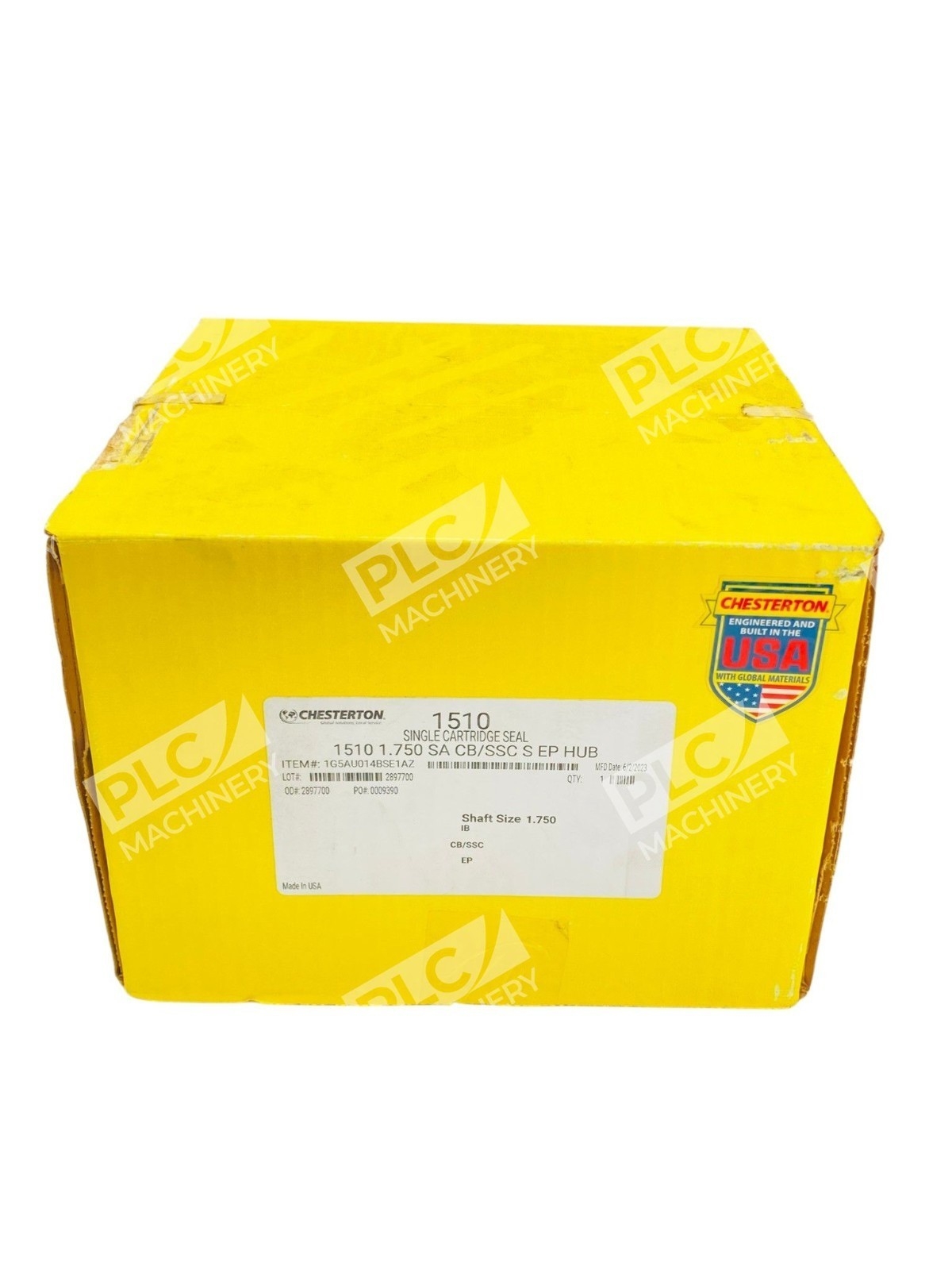 1G5AU014BSE1AZ - Chesterton - 1510 Single Cartridge Seal 1.750 Shaft - Image 3