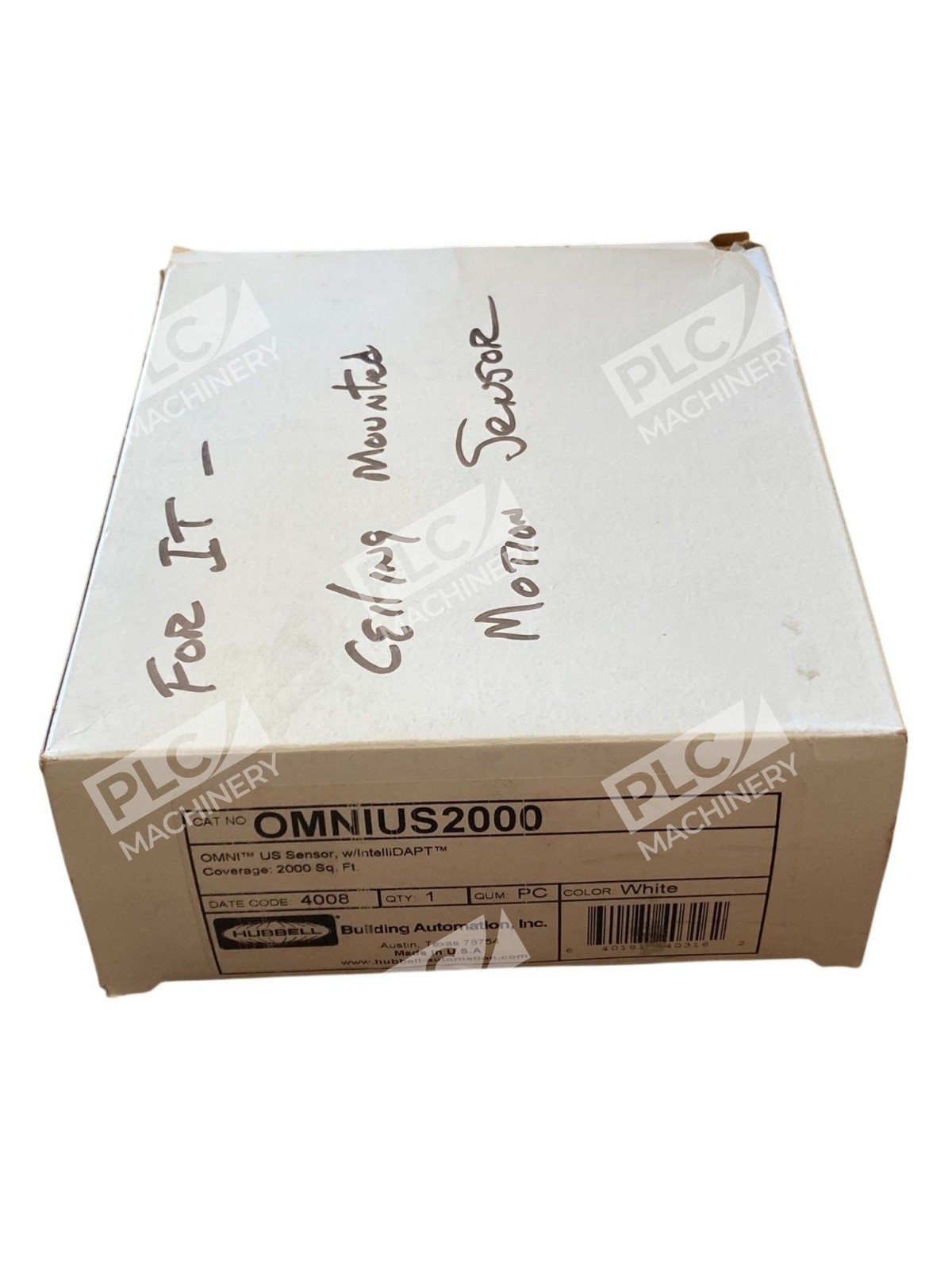 OMNI-US2000 - Hubbell - Ultrasonic Ceiling Occupancy Sensor