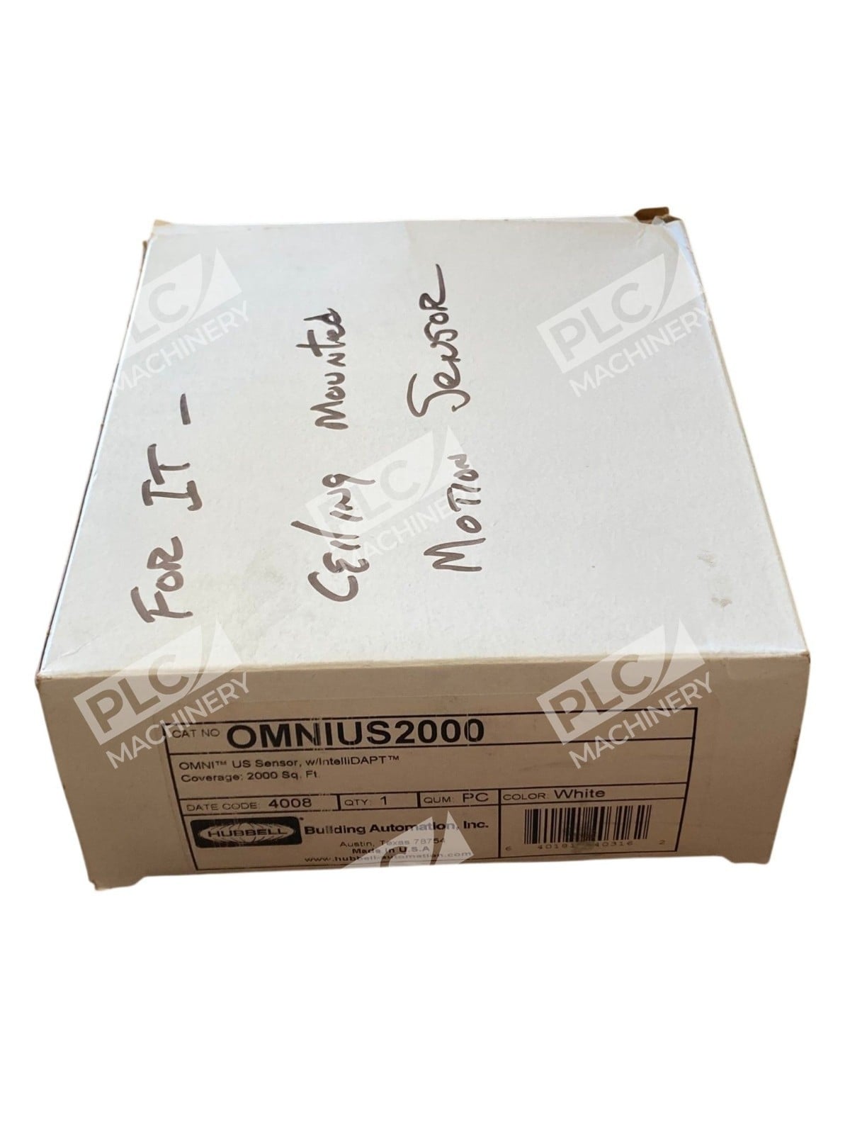 OMNI-US2000 - Hubbell - Ultrasonic Ceiling Occupancy Sensor - Image 2