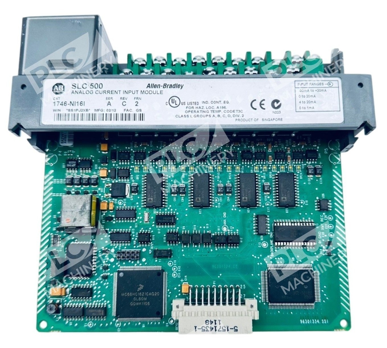 1746-NI16I Series A Allen-Bradley SLC 500 Analog Current Input Module No Door
