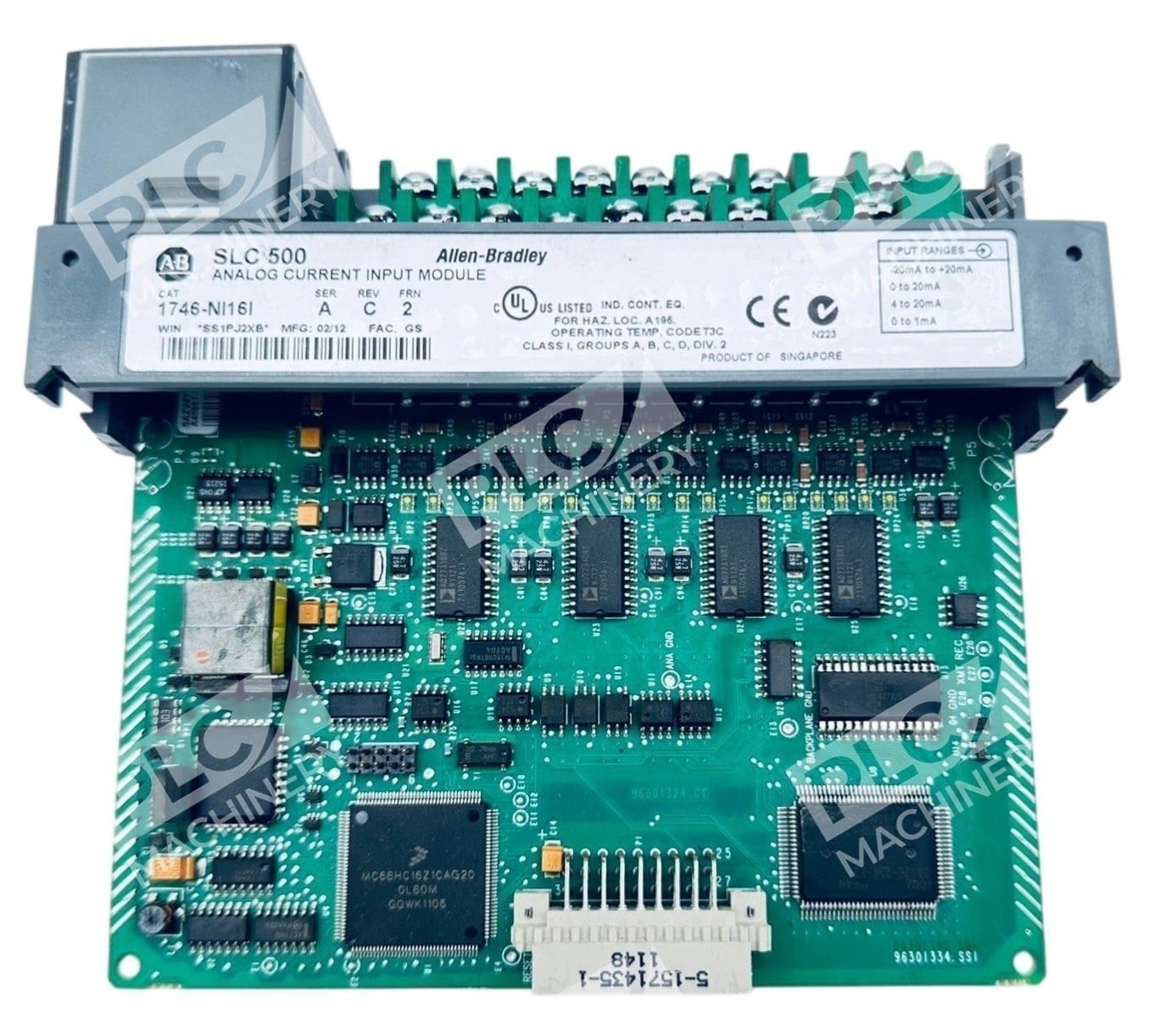 1746-NI16I Series A Allen-Bradley SLC 500 Analog Current Input Module No Door - Image 2