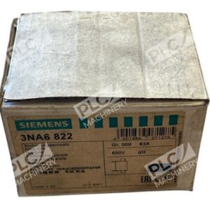 3NA6 822 - Siemens - NH000 gG Fuse Box of 3