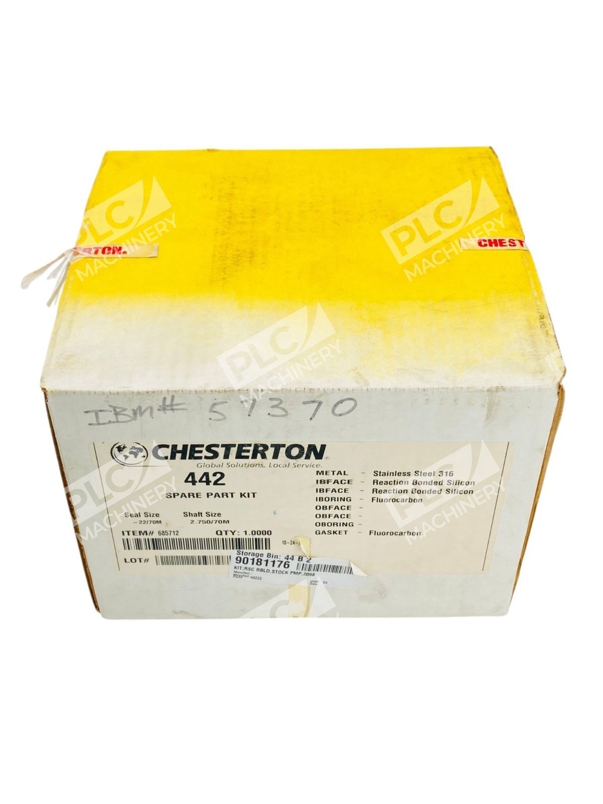 685712 - Chesterton - 442 Spare Part Kit Split Seal 2.750/70M Shaft - Image 3