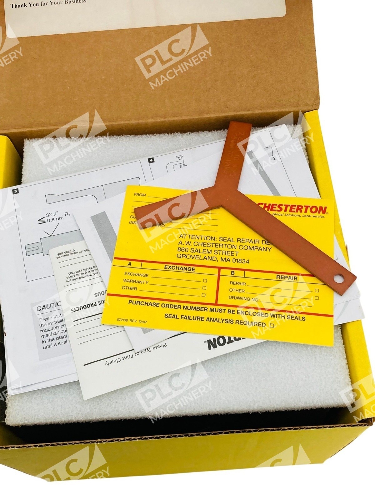 685712 - Chesterton - 442 Spare Part Kit Split Seal 2.750/70M Shaft - Image 6