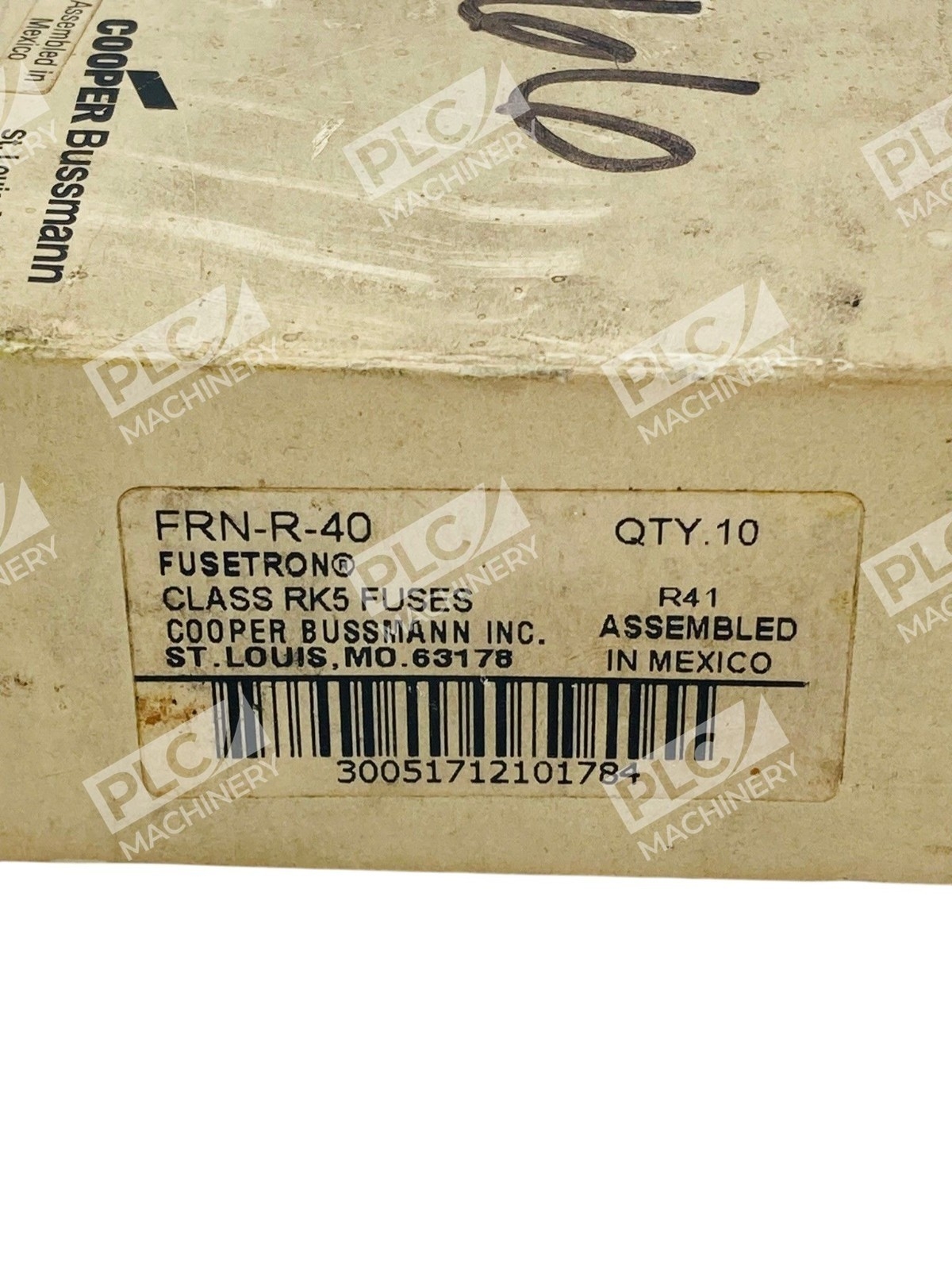 FRN-R-40 - Cooper Bussmann - Class RK5 Time-Delay Fuse Box of 10 - Image 4