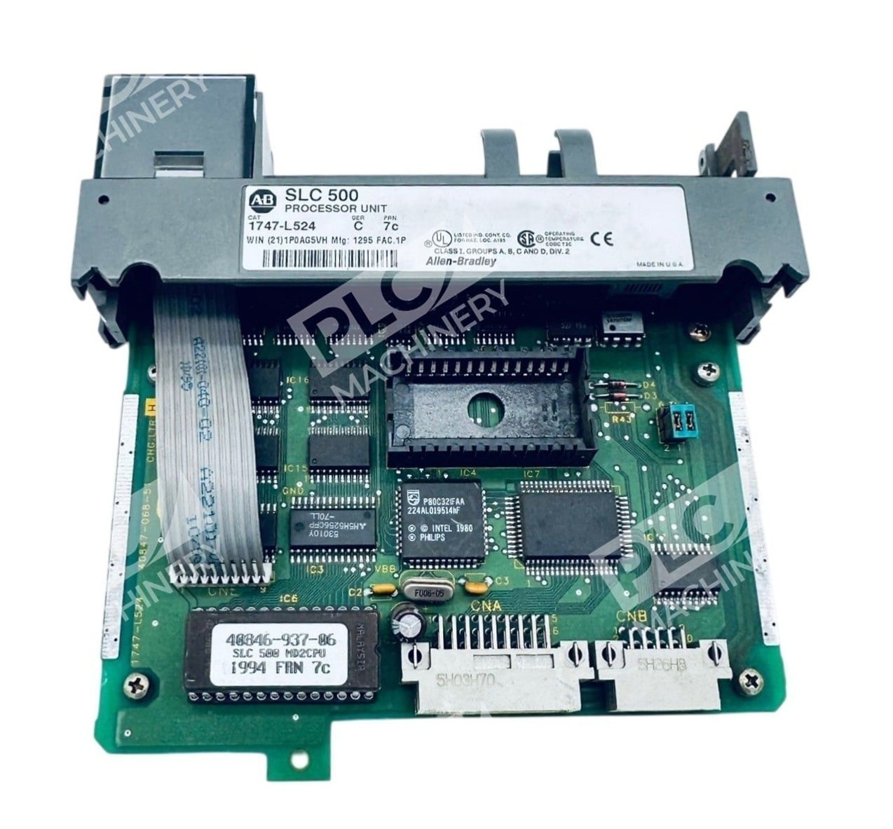 1747-L524 Series C Allen-Bradley SLC 500 Processor Unit No Door - Image 2