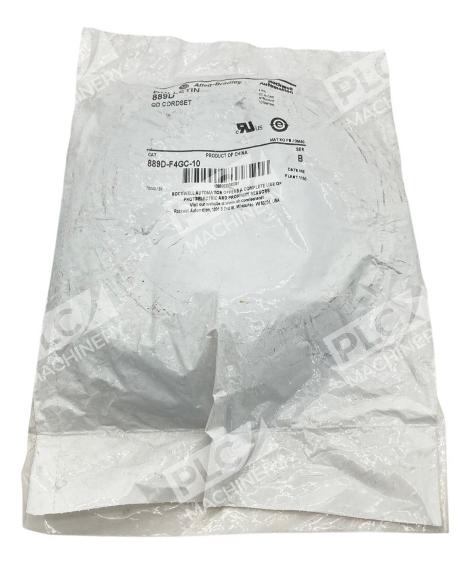889D-F4GC-10 Series B - Allen-Bradley - Quick-Disconnect Cordset