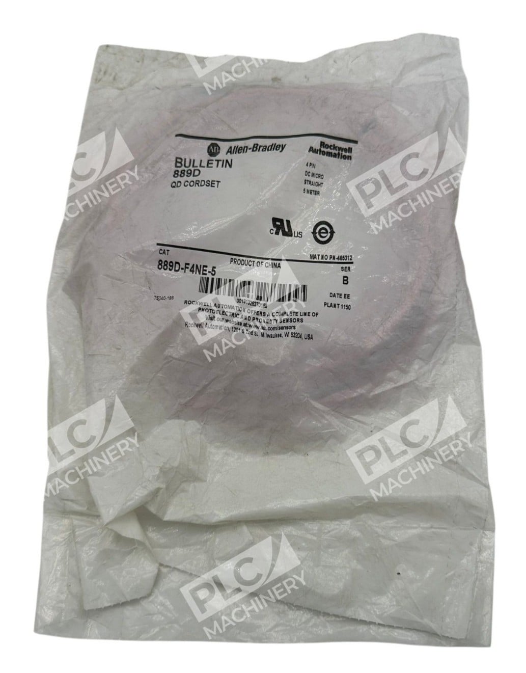889D-F4NE-5 Series B - Allen-Bradley - QD Cordset 4 Pin DC Micro Straight 5m - Image 2