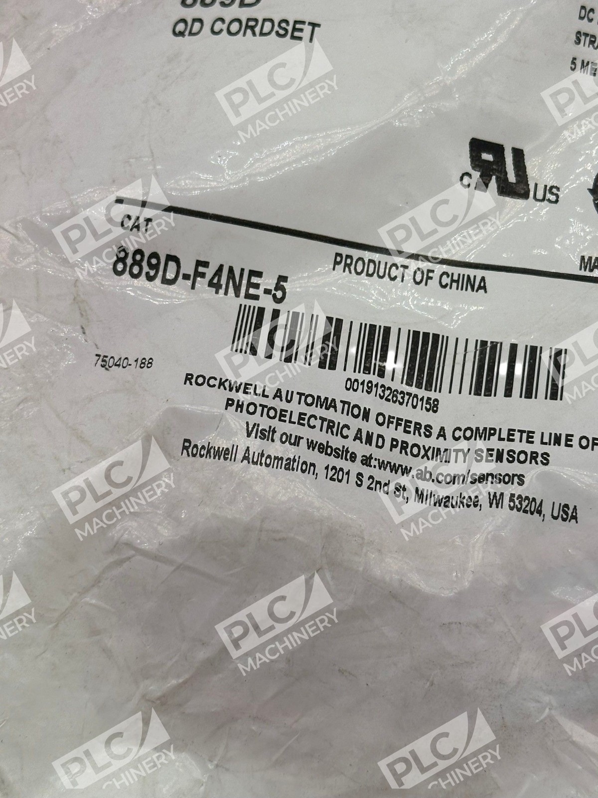 889D-F4NE-5 Series B - Allen-Bradley - QD Cordset 4 Pin DC Micro Straight 5m - Image 3