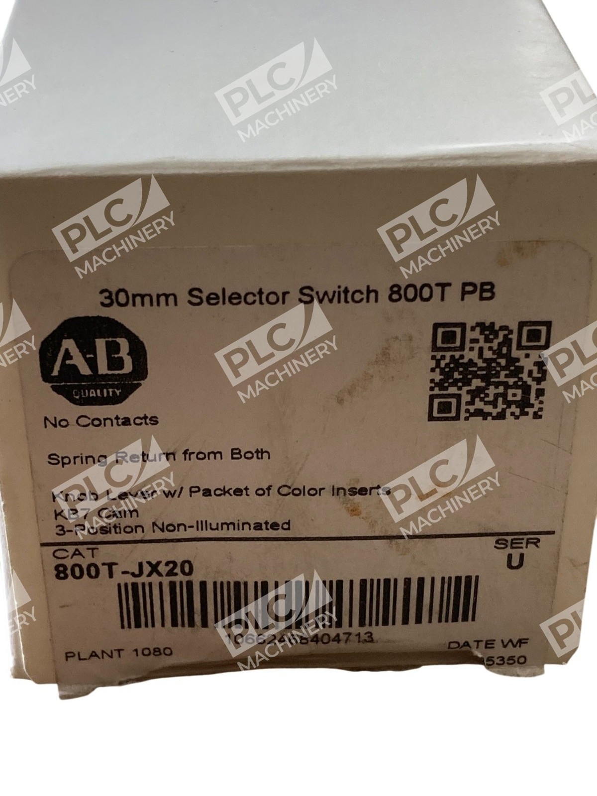 Allen-Bradley 800T-JX20 /U 30mm 3-Position Selector Switch Operator Only - Image 3