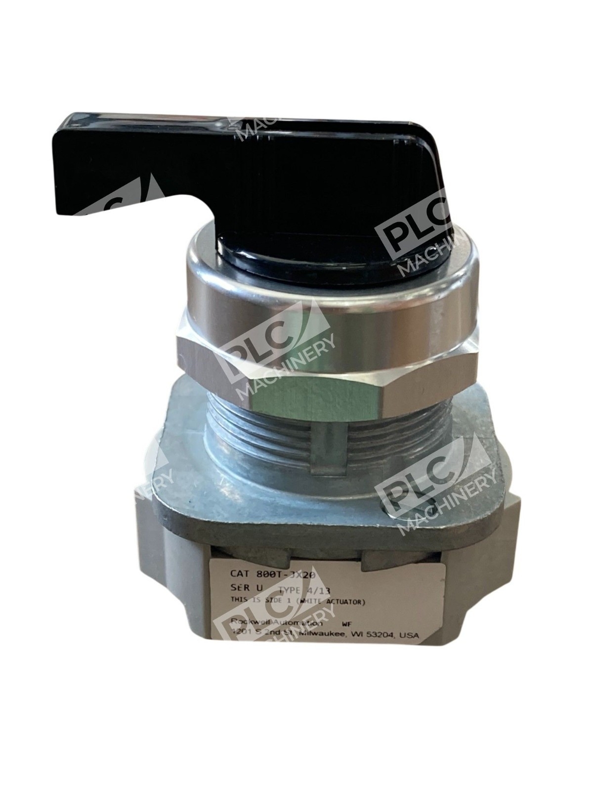 Allen-Bradley 800T-JX20 /U 30mm 3-Position Selector Switch Operator Only - Image 5