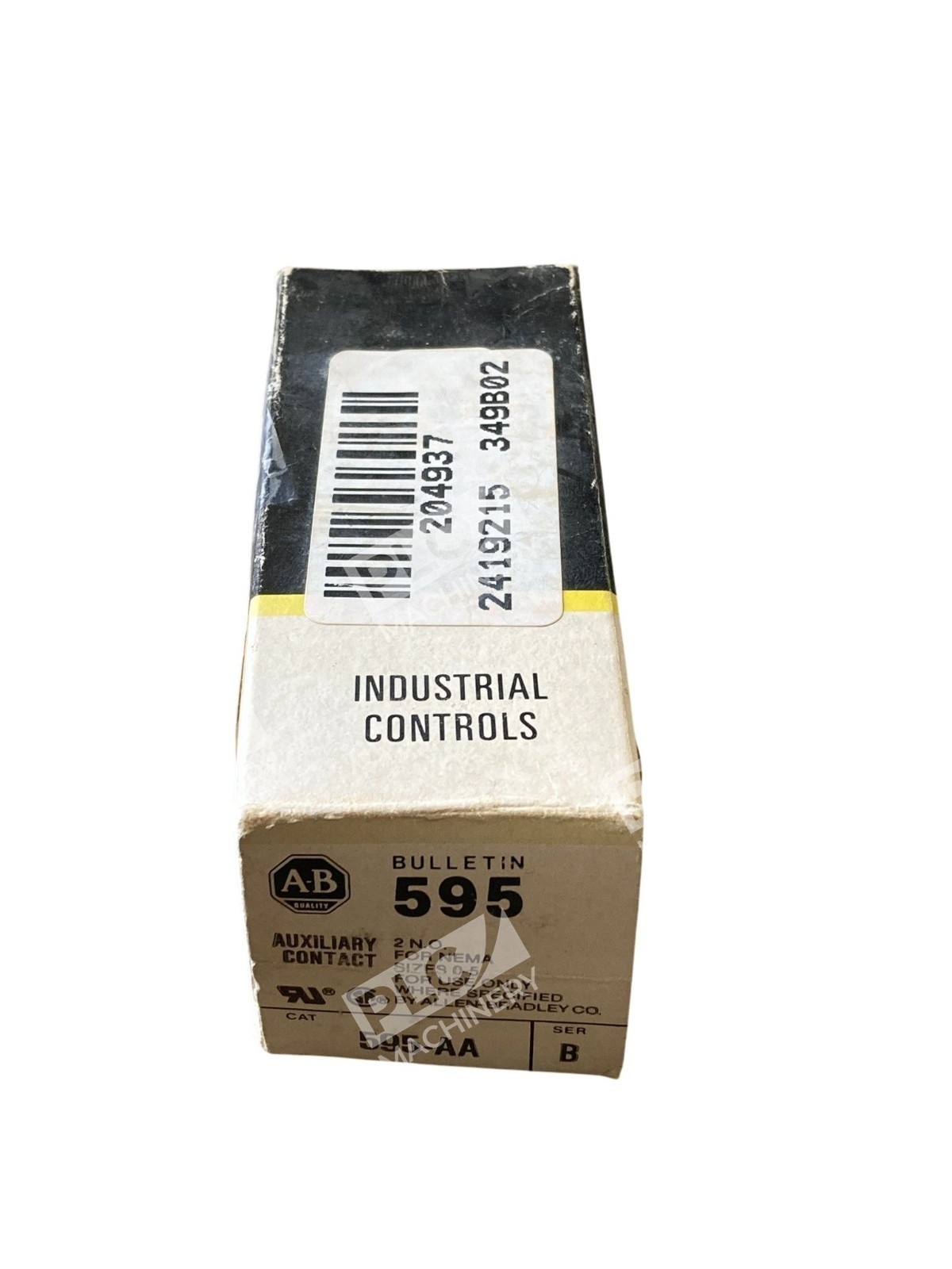 Allen-Bradley 595-AA /B 2NO Auxiliary Contact Block 600V 10A