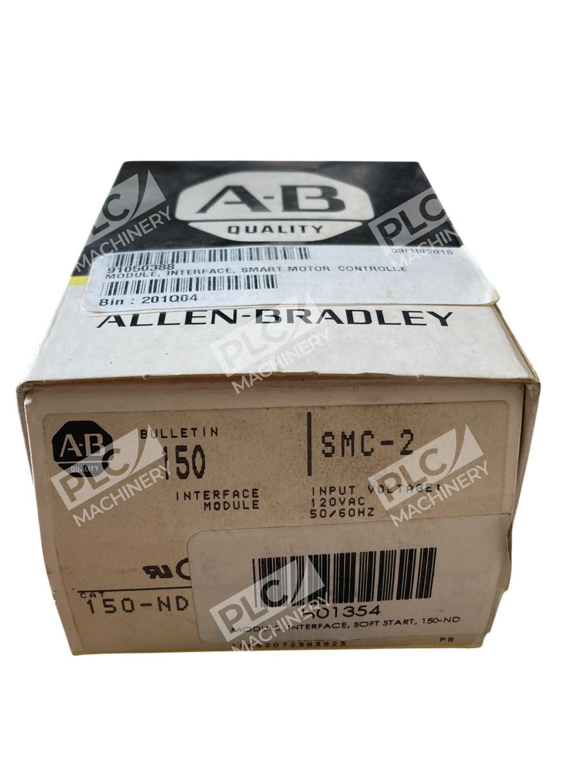 Allen-Bradley 150-ND /A SMC-2 Interface Module 120V AC Soft Stop Aux - Image 3