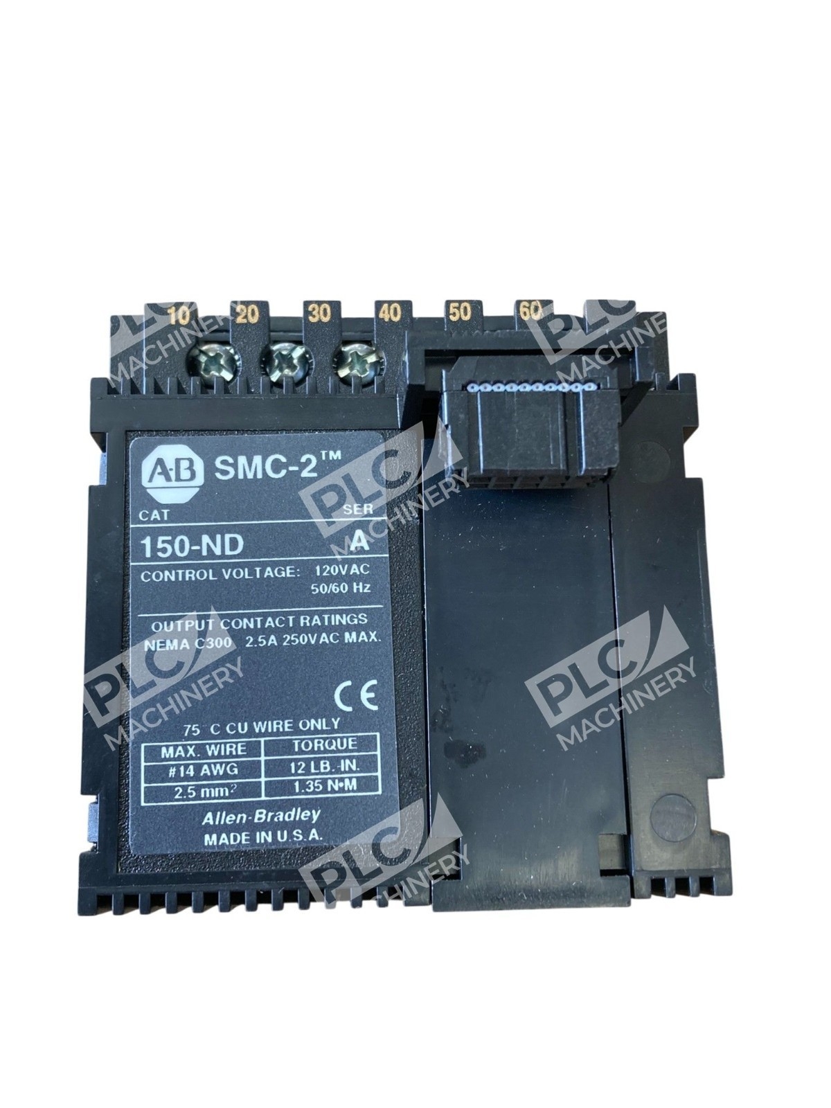 Allen-Bradley 150-ND /A SMC-2 Interface Module 120V AC Soft Stop Aux - Image 4