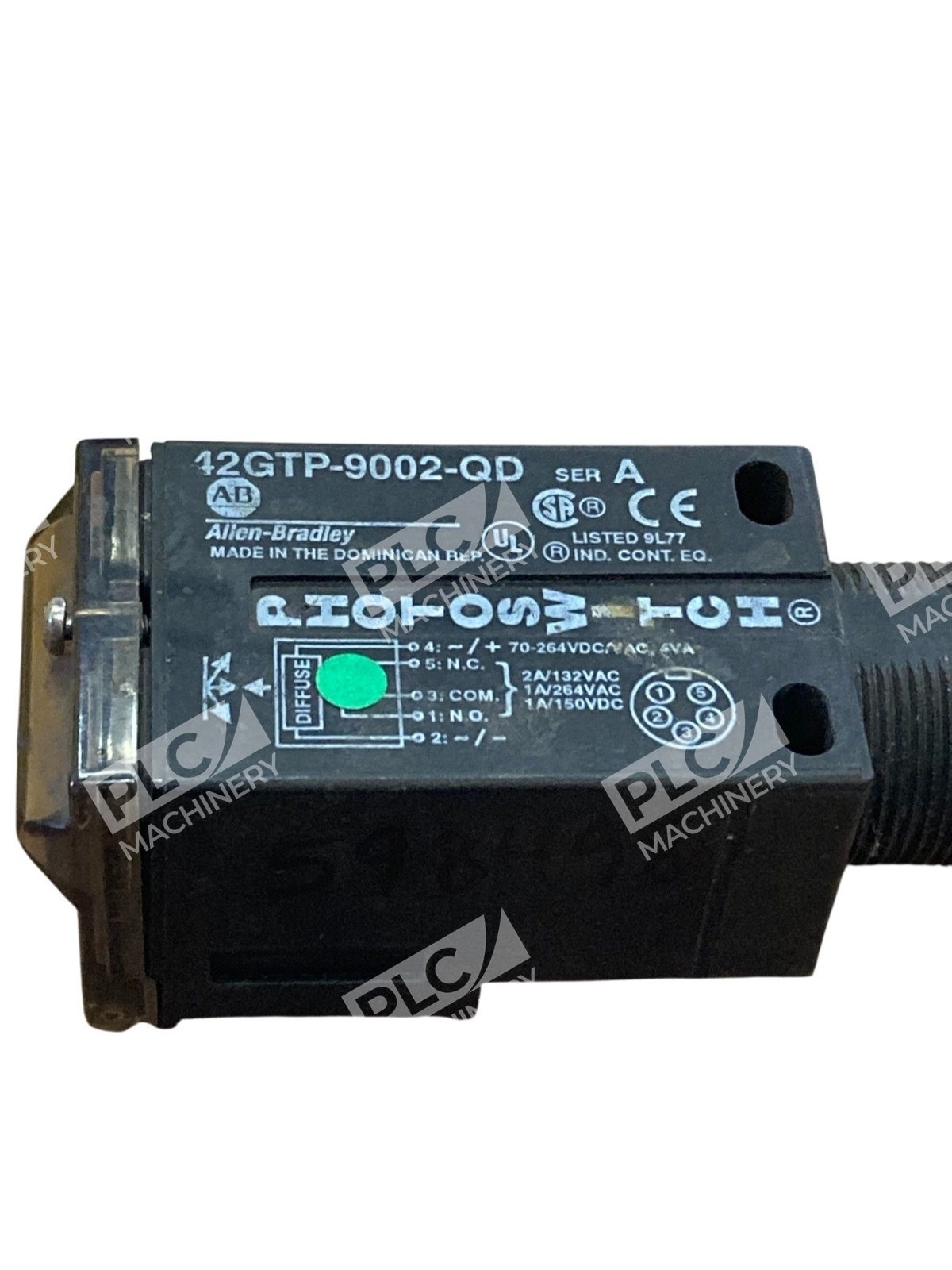 Allen-Bradley 42GTP-9002-QD /A PhotoSwitch Diffuse 70-264V AC/DC - Image 6