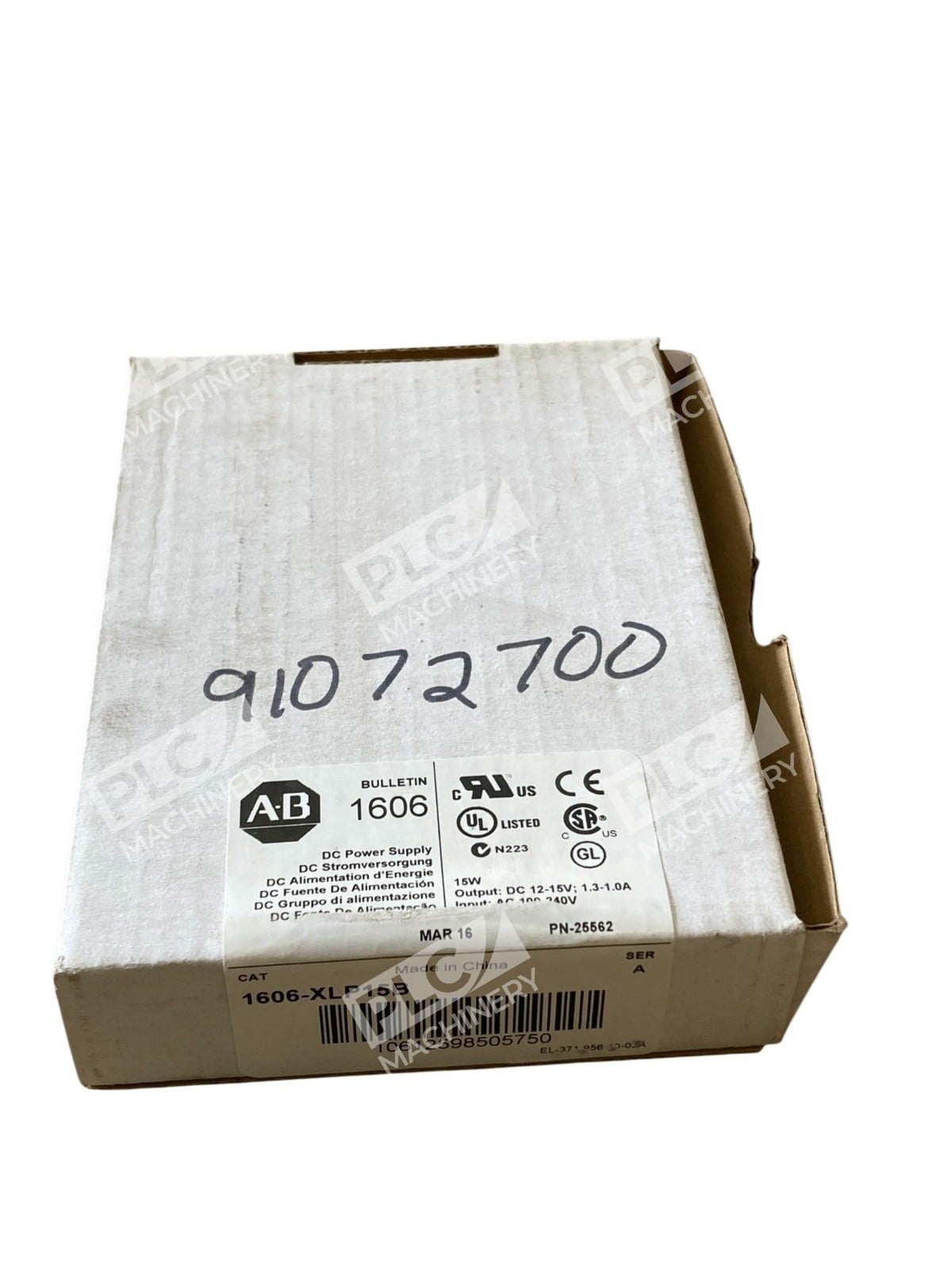 Allen-Bradley 1606-XLP15B /A Power Supply 15W 12-15V DC Compact SMPS - Image 2