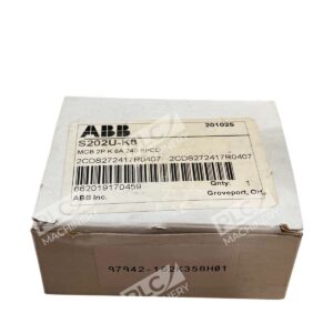 ABB S202U-K8 2-Pole Miniature Circuit Breaker 8A S200U Series DIN Rail