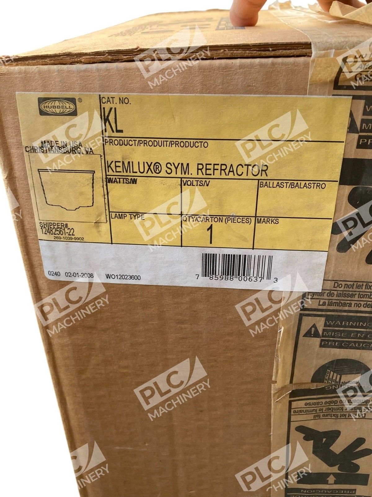 Hubbell Lighting KL Luminaire Fitting Kemlux Sym Refractor - Image 3